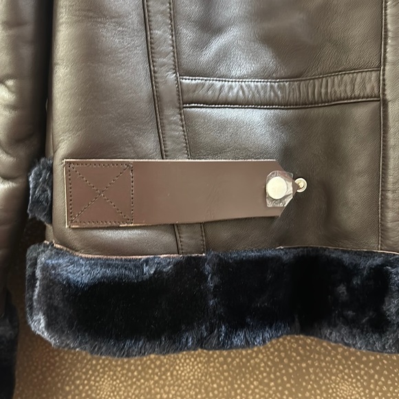 🔥🔥🔥NWT Walter Baker Lianna Leather Jacket - Picture 12 of 16